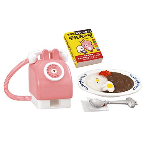 Pisuke & Rabbit Coffee Shop Re-ment Miniature Doll Furniture Set - Cute Tiny Collectible Figures for Dollhouse, DIY Crafts, and Home Decor