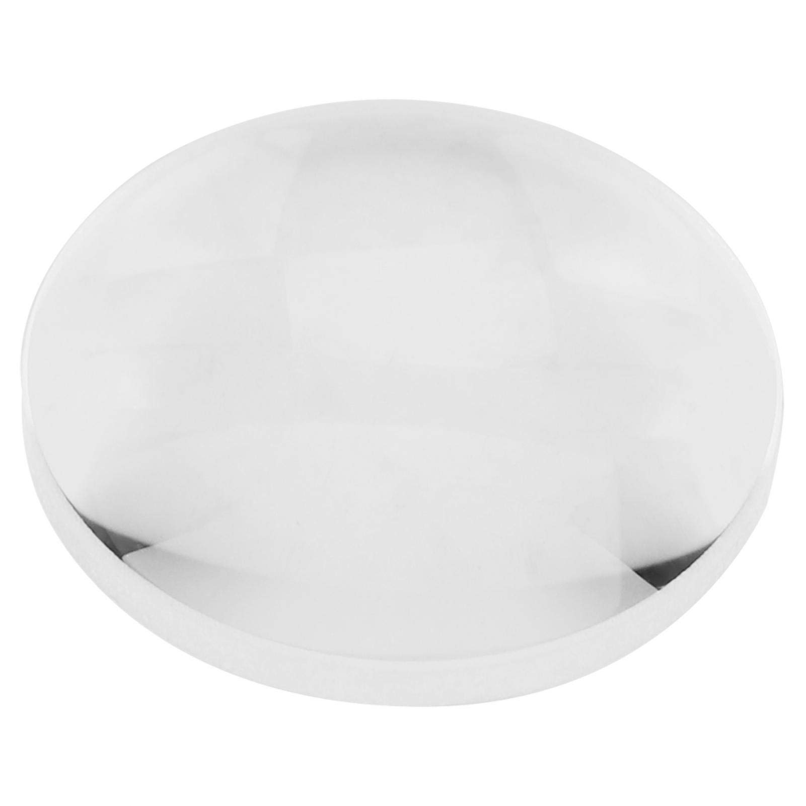 Optical Glass 100mm Focal Length Double Convex Lens - High Quality Magnifying Glass for Science Experiments, DIY Projects & Educational Use - Durable Replacement for Broken Lenses