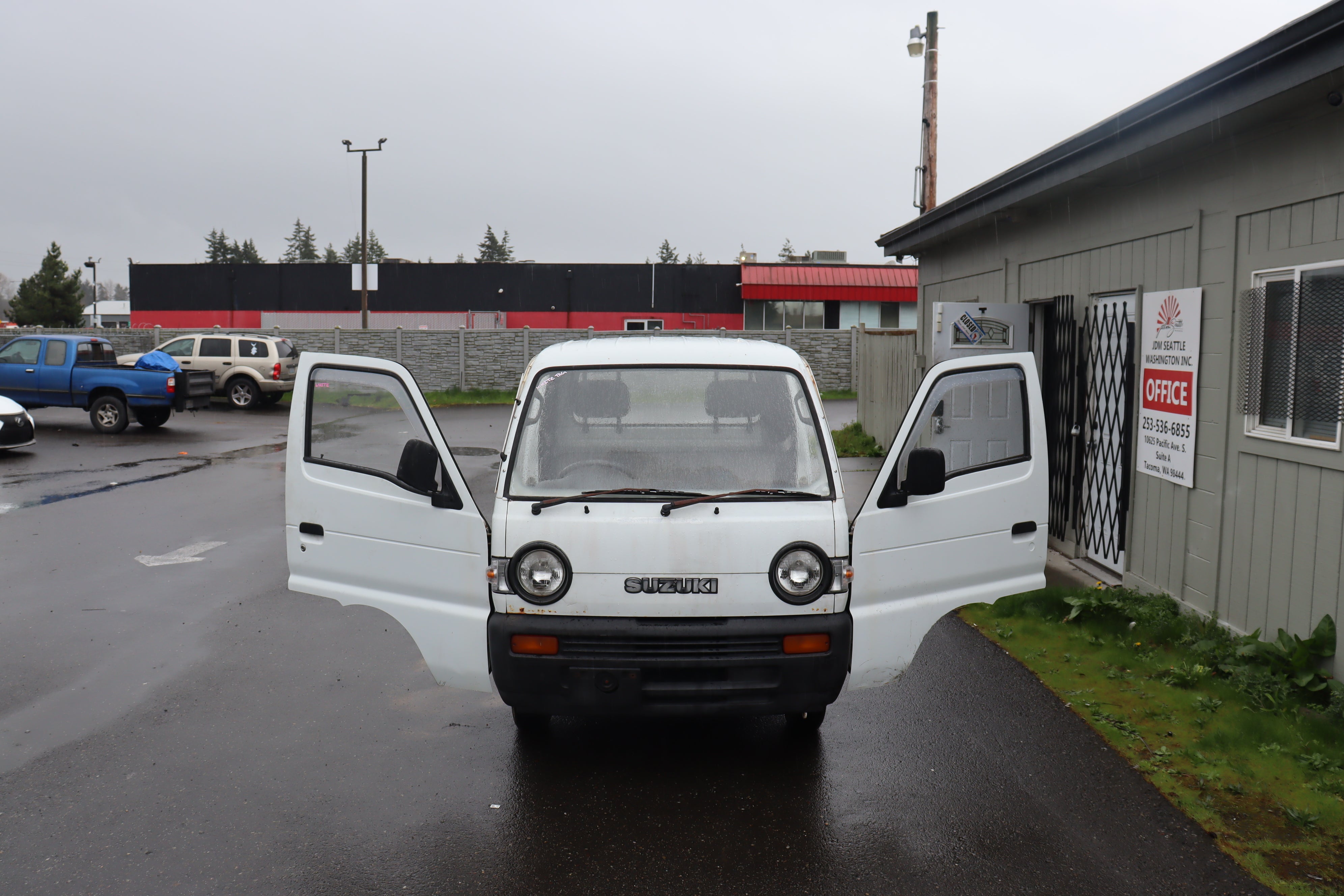 1991 Suzuki Carry Kei Dump Truck JDM V DD51T 4WD Low Miles - Perfect for Off-Road Hauling & Vintage Car Collectors