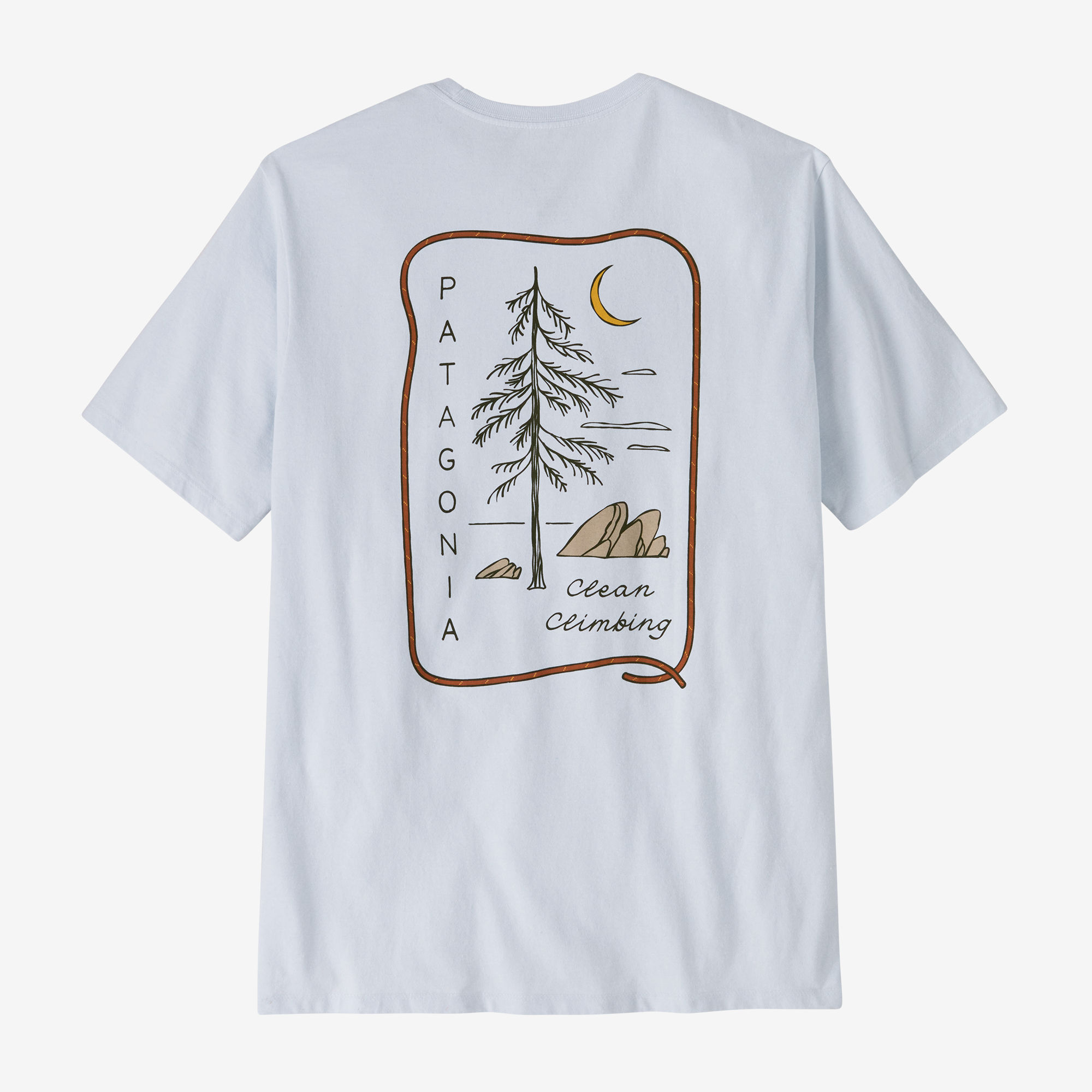 Men's Clean Climb Roots Responsibili Tee® - Eco-Friendly Organic Cotton T-Shirt for Hiking & Outdoor Adventures