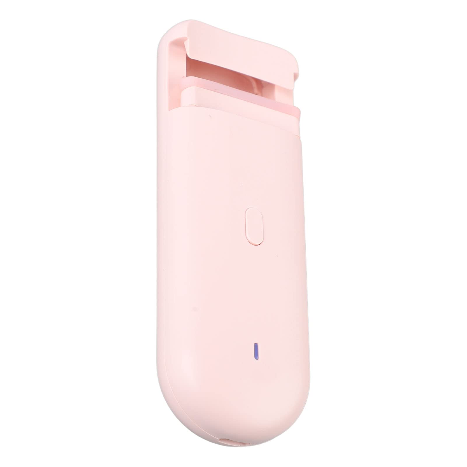 Heated Eyelash Curler for Women - Pink Electric Lash Curling Tool with Silicone Pad for Long-Lasting Lift & Curl | Perfect for Home Use, Travel & Salon Styling