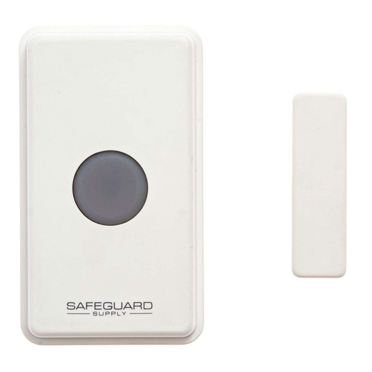 Portable Wireless Doorbell Kit - Battery Operated with 3/4 Mile Range, Audio & Vibration Alerts for Home & Business Use | Ideal for Offices, Stores, Apartments and Outdoor Events