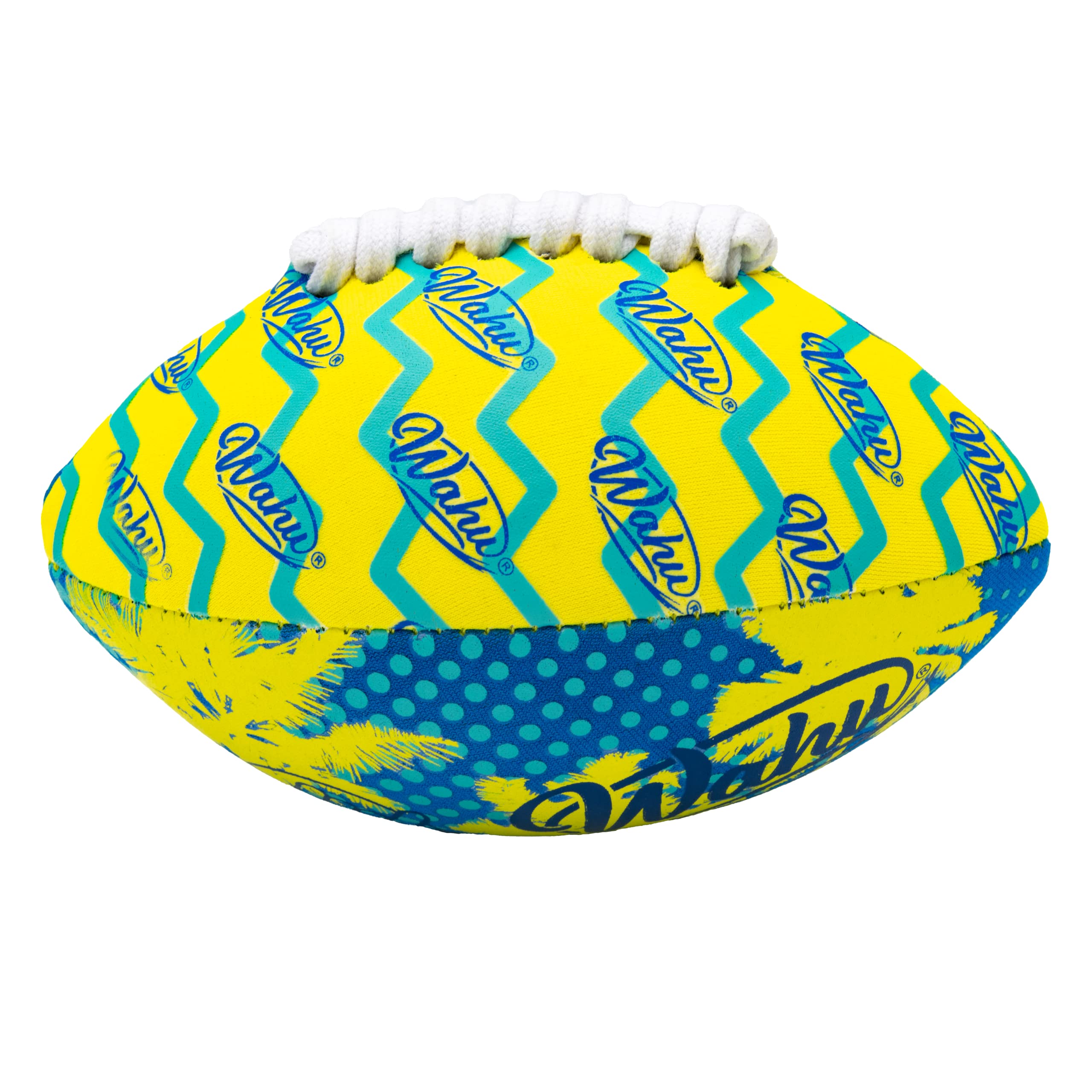 Wahu 100% Waterproof Mini Beach Football with Real Laces - 6.5