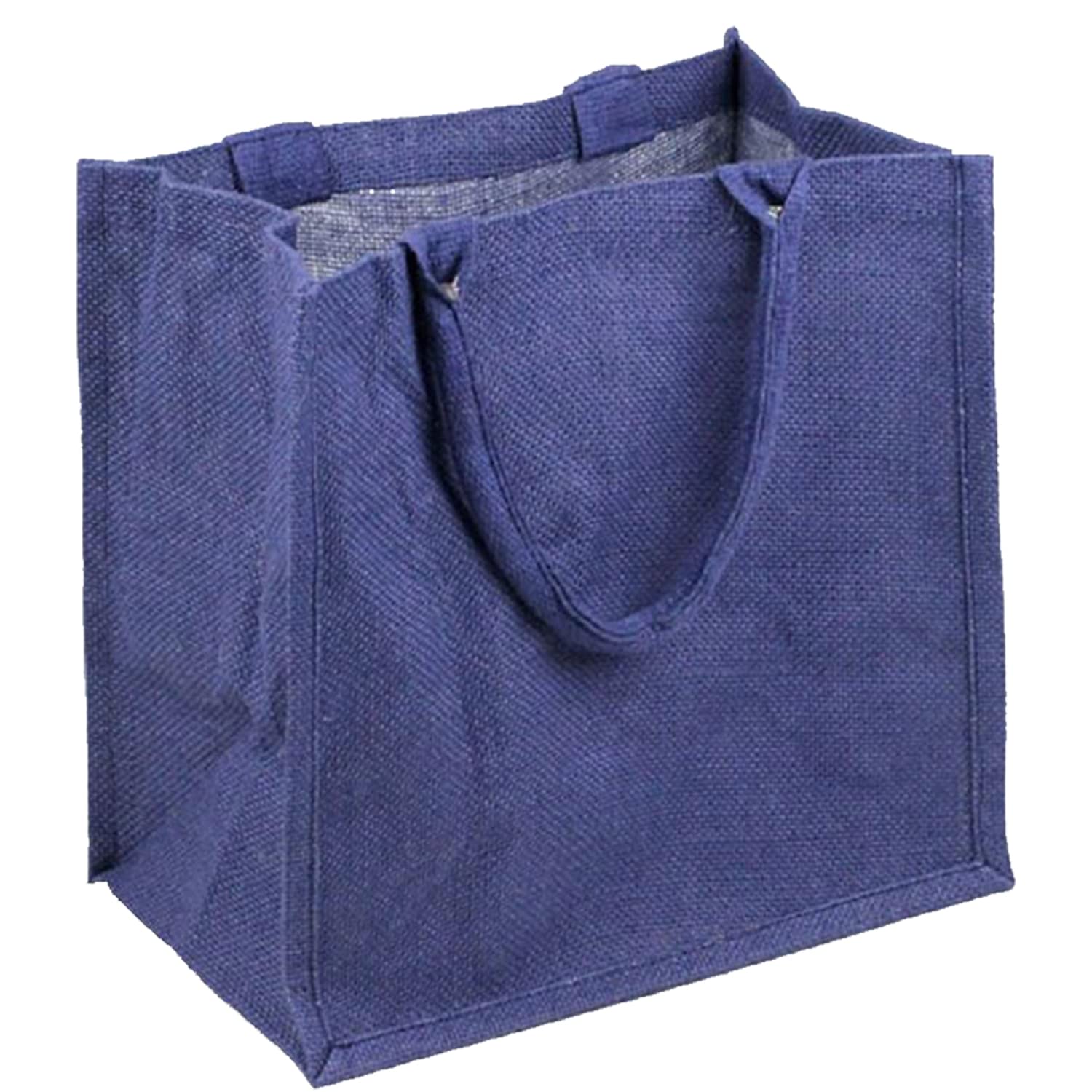 Eco-Friendly Jute Burlap Tote Bags - Heavy Duty Reusable Natural Jute Shopping Bags for Bridesmaid Gifts, Weddings, Groceries & Beach Outings | Sustainable Cotton Alternative for Everyday Use & Stylish Carry