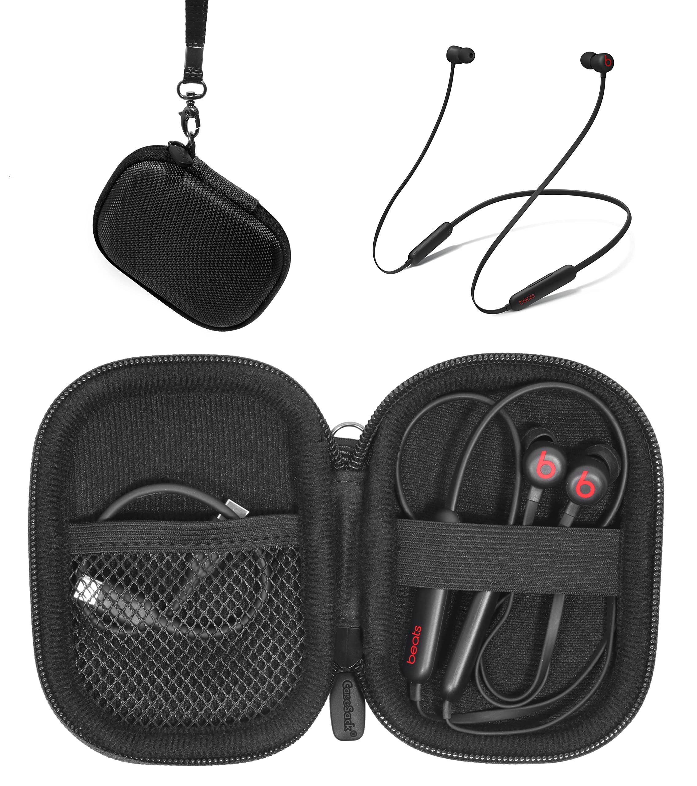 Beats Flex & Powerbeats Wireless Earbuds Case - Premium Protective Cover for Travel, Workout & Daily Use | Durable & Lightweight Storage Solution