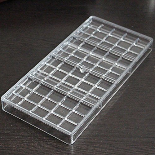 Premium Polycarbonate Chocolate Bar Maker Mold - Durable PC Candy Mould for Baking & Candy Making - Perfect for DIY Chocolate Bars, Candy Crafts & Holiday Treats