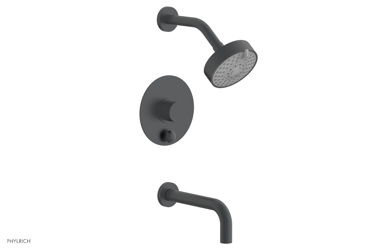 BASIC II Pressure Balance Tub and Shower Faucet Set with 230 27 Trim - Perfect for Bathroom Renovation & Modern Home Upgrade