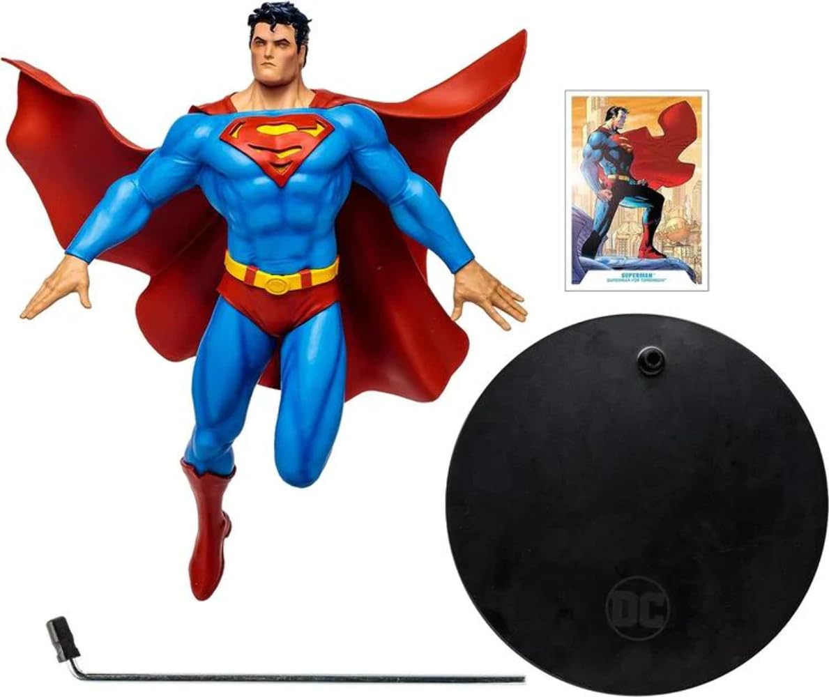 McFarlane Toys DC Multiverse Superman for Tomorrow 12-Inch Collectible Statue - Premium Action Figure for DC Comics Fans & Home Display