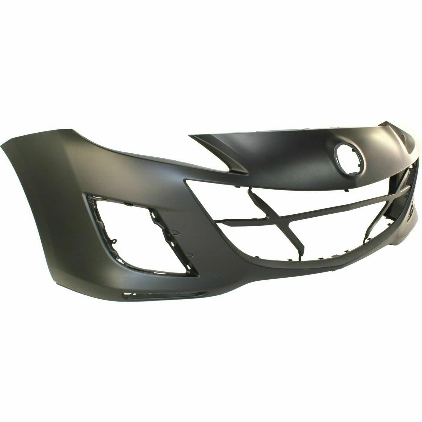 Primed Front Bumper Cover for 2010-2011 Mazda 3 2.0L | OEM Fit MA1000223 BCW850031JBB | Perfect for Replacement & Auto Body Repair