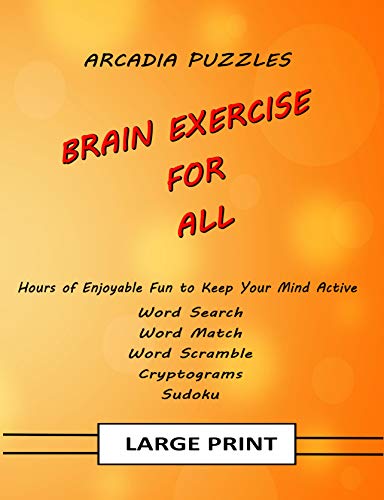 Brain Memory Exercise Puzzles for All Ages - Improve Cognitive Skills & Mental Fitness | Perfect for Seniors, Students & Daily Brain Training