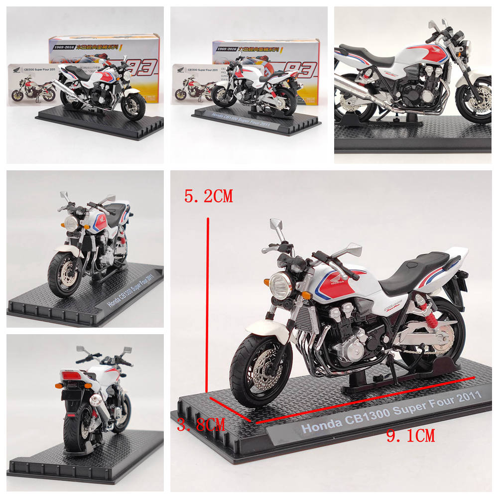 1/24 Scale Diecast Motorcycle Model - Honda CB750, Valkyrie, VFR750R, GORILLA, Goldwing, RC213V - Collector's Gift for Bike Enthusiasts - Perfect for Display, Gifts & Motorcycle Decor