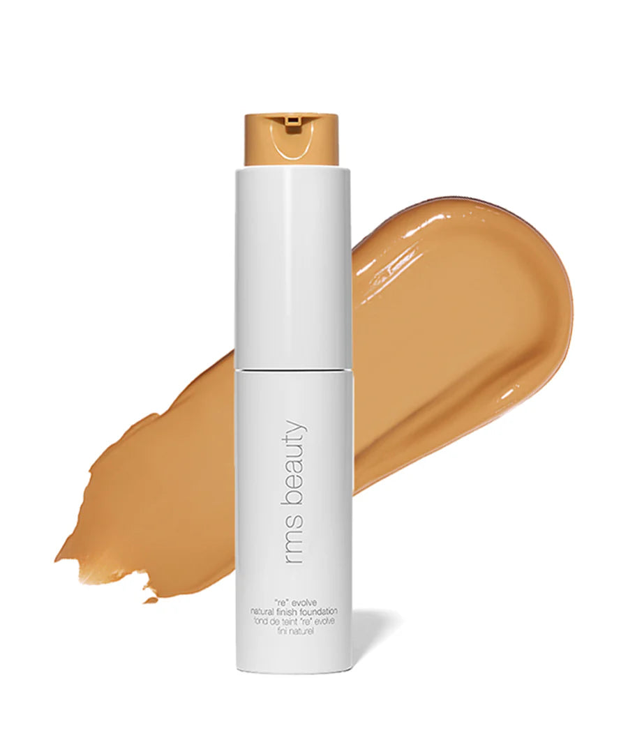 ReEvolve Natural Finish Foundation - Vegan, Cruelty-Free & Lightweight for Flawless Coverage | Perfect for Daily Wear & Special Occasions