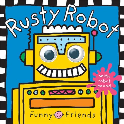 Funny Faces Rusty Robot Toy - Interactive Kids' Book for Learning & Play - Perfect for Toddlers, Preschoolers & Early Childhood Education