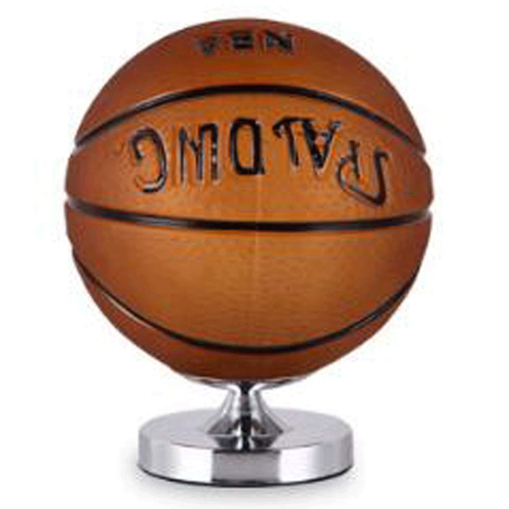 Basketball Table Lamp for Kids - Creative Minimalist Nightstand Light with Warm Glow, Perfect for Bedroom, Children's Room & Bedside Decor (Basketball Design) - Ideal for Reading, Gaming & Nighttime Ambiance