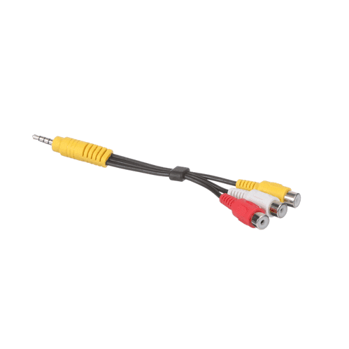 LG 32LV2500UA AV Adapter Composite Cable (EAD61273106) - Replacement Part for LG TVs | Perfect for Home Theater & Entertainment Systems