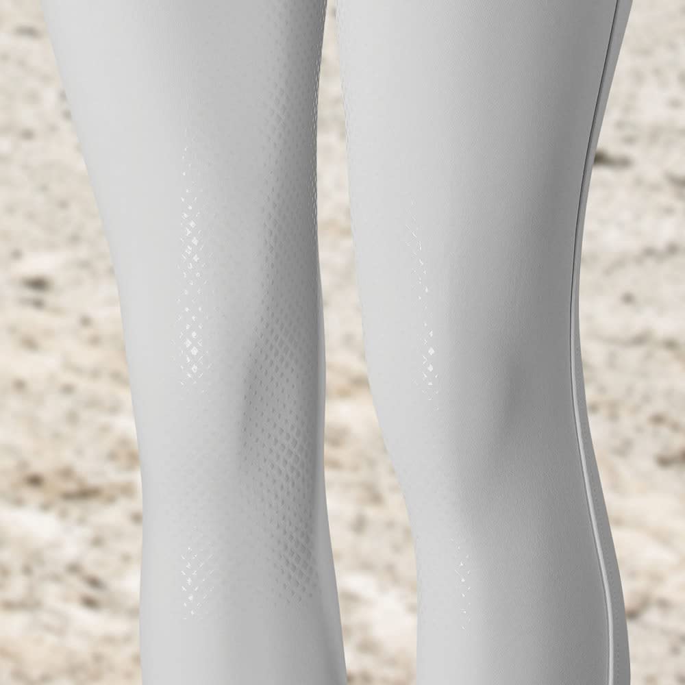 Horze Grand Prix Kids Silicone Full Seat Breeches - Comfortable Equestrian Riding Pants for Young Riders - Perfect for Horseback Riding Lessons & Competitions