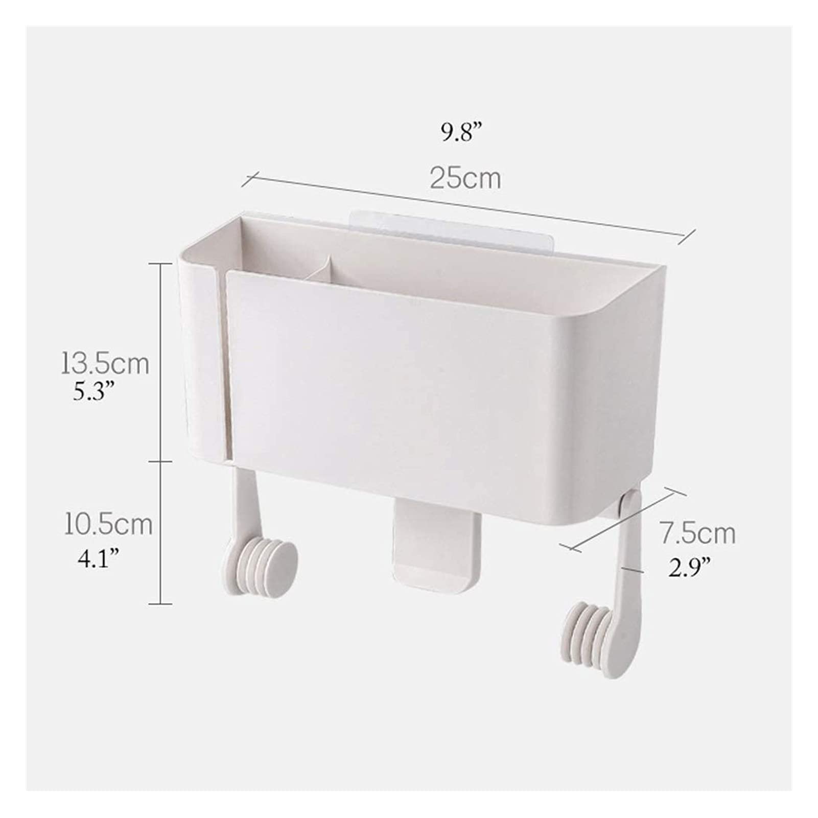 Stainless Steel Toilet Paper Holder - No Drill Wall Mount Bathroom & Kitchen Paper Towel Rack - Space Saving Tissue Roll Hanger for Modern Homes (Perfect for Small Bathrooms & RVs)