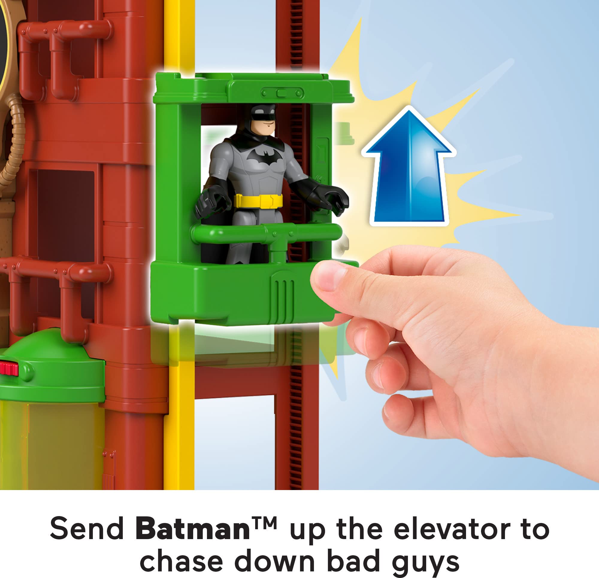 Fisher-Price Imaginext DC Super Friends Batman Crime Alley Playset with Action Figures & Accessories - Preschool Toy for Kids Ages 3+ | Superhero Role Play & Storytelling Adventure