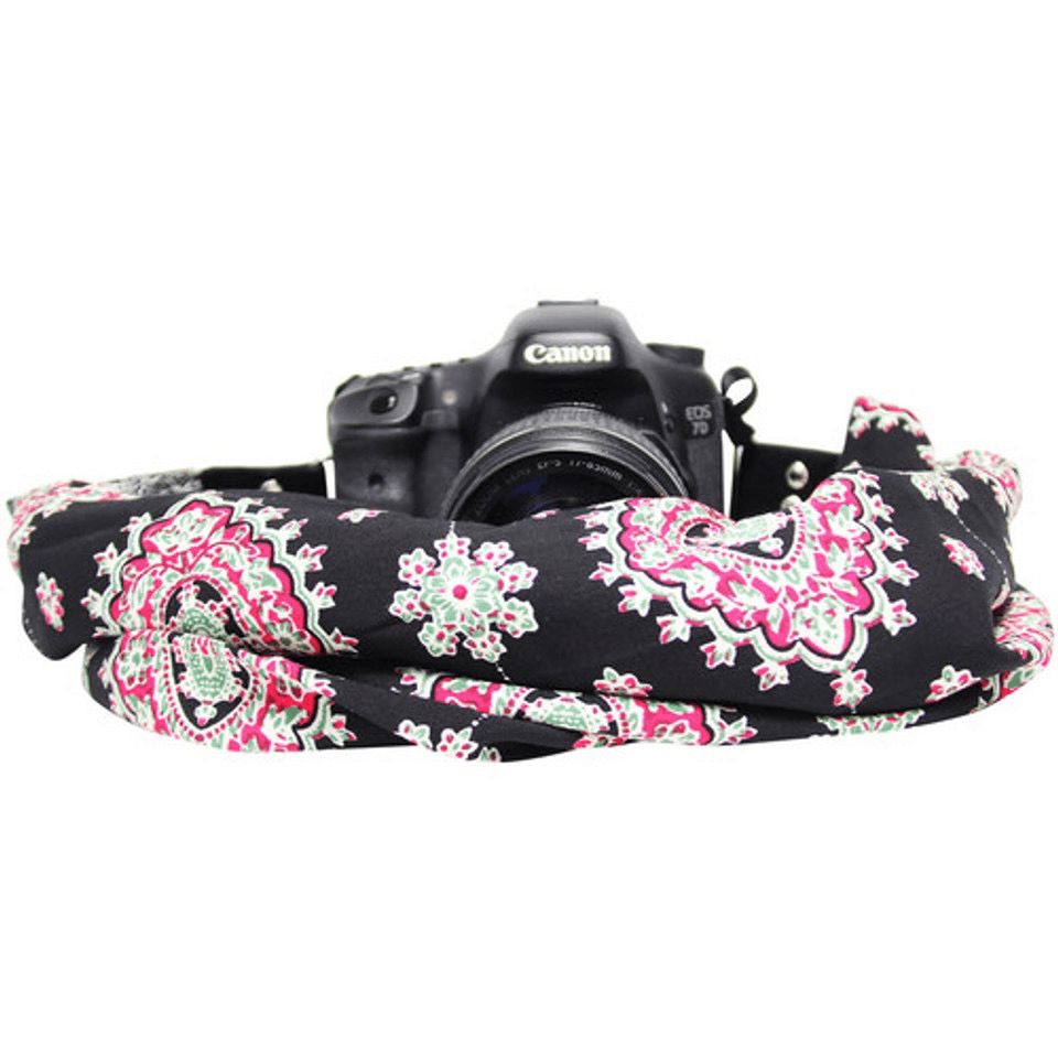 Blackberry Pocket Scarf Strap for Camera - Fashionable & Secure Neck Strap for DSLR, Mirrorless Cameras - Perfect for Travel, Photography & Everyday Use