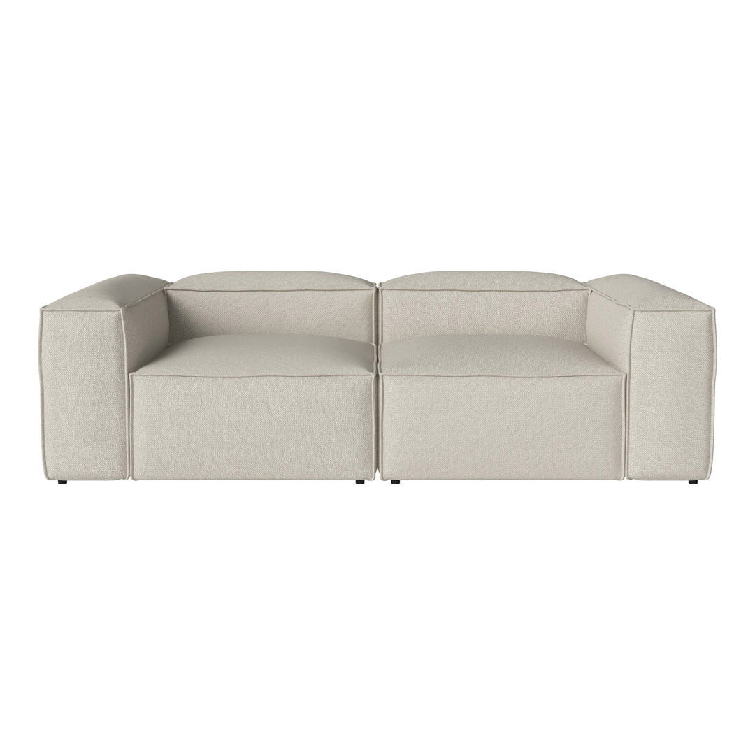 Cosima 2-Seater Sofa - Modern Fabric Loveseat for Small Spaces | Perfect for Living Room, Apartment & Office Waiting Area