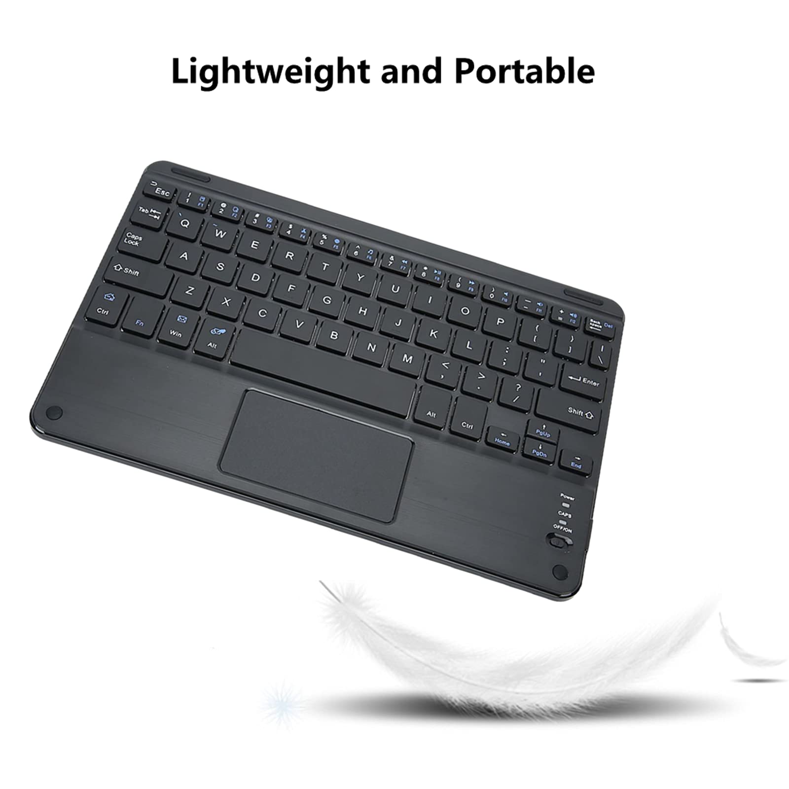 EBTOOLS Portable Bluetooth Keyboard for Tablet & Laptop - Slim Scissor Feet Design, Multi-Device Connectivity, Long Battery Life | Perfect for Home Office, Travel & Remote Work