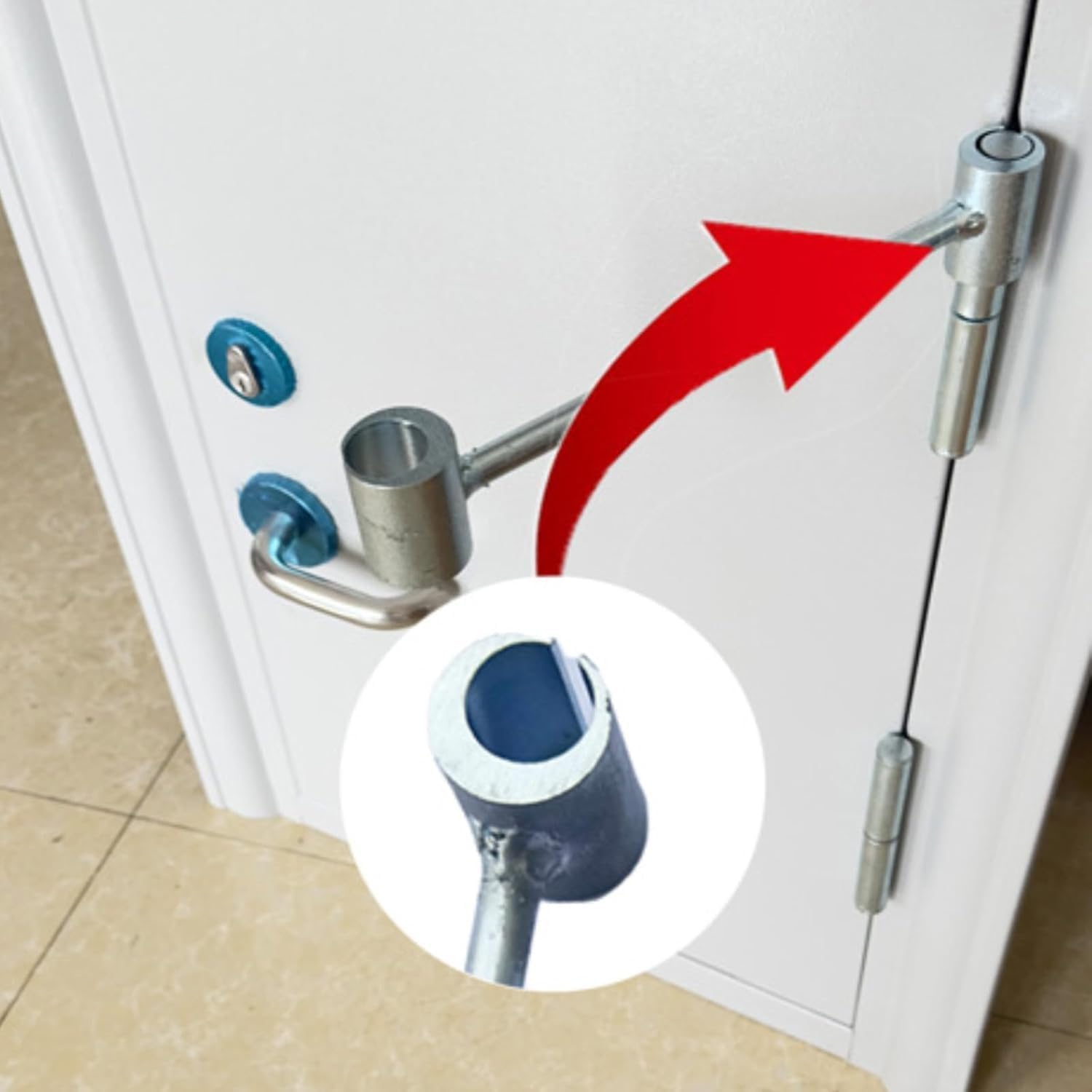 Premium Door Hinge Adjustment Tool 14-25mm - Double Head Wrench (19mm & 25mm) for Gap Repair & Alignment - Perfect for Cabinet, Furniture & Interior Door Hinges Installation
