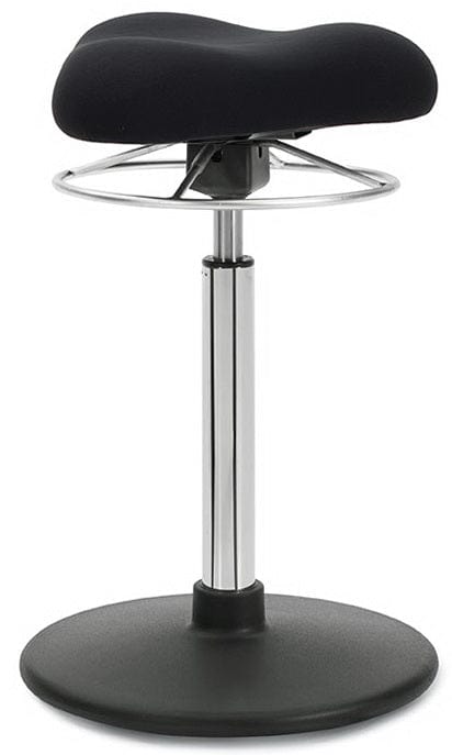 OTG10709B Adjustable Sit Stand Stool for Office - Ergonomic Height Adjustable Stool for Standing Desk, Home & Office Workspace