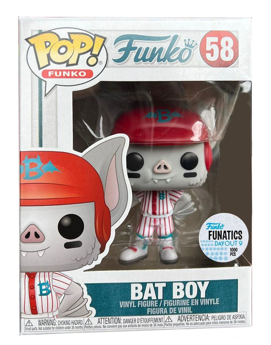Bat Boy Action Figure (Red, Spastik Plastik) 58mm - Funatics Day Out Exclusive Collectible Toy for Display & Play