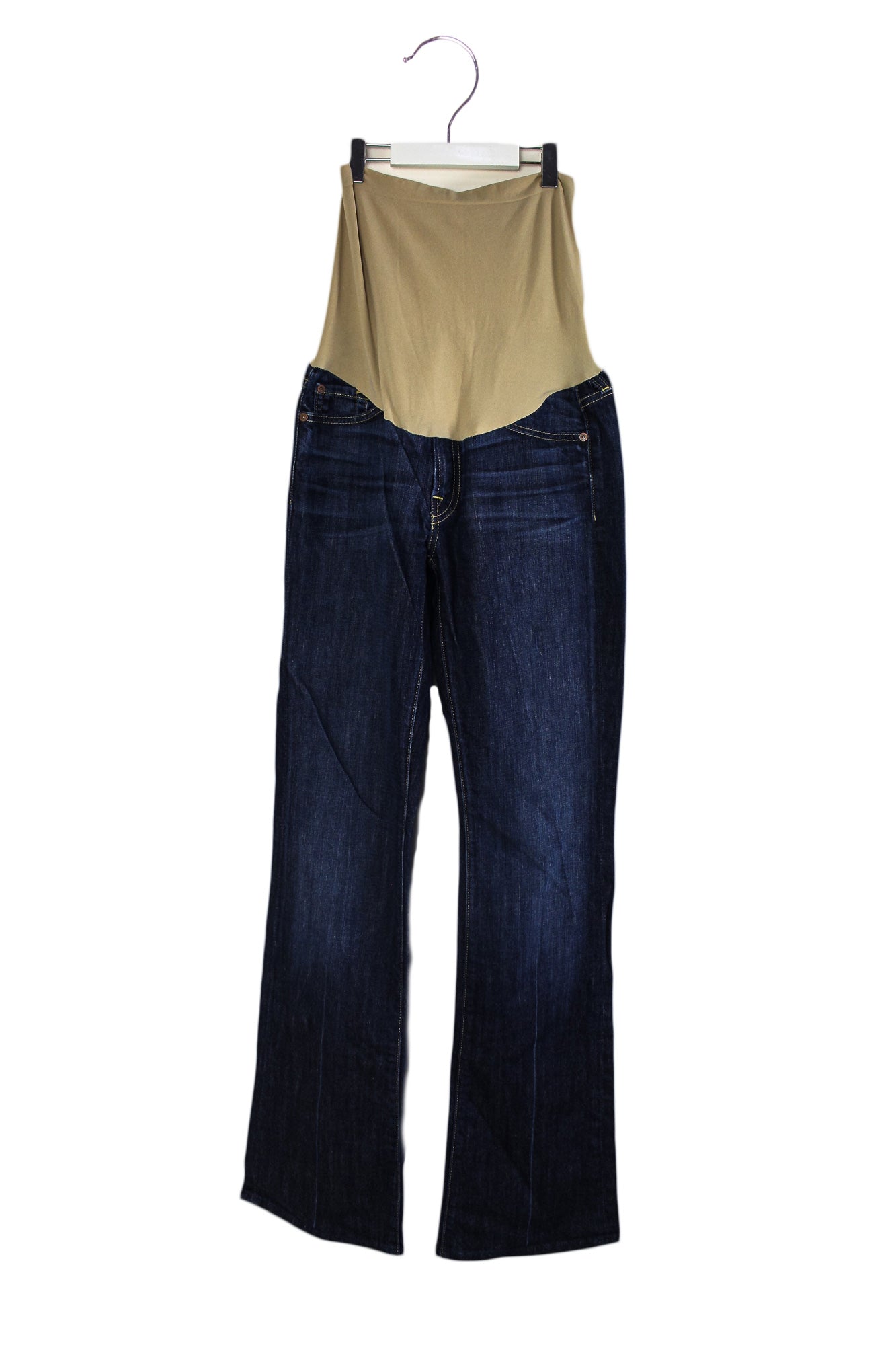 7 For All Mankind Maternity Jeans - Stretch Denim Pants for Pregnant Women | Comfortable & Stylish Pregnancy Outfit for Everyday Wear & Maternity Photos