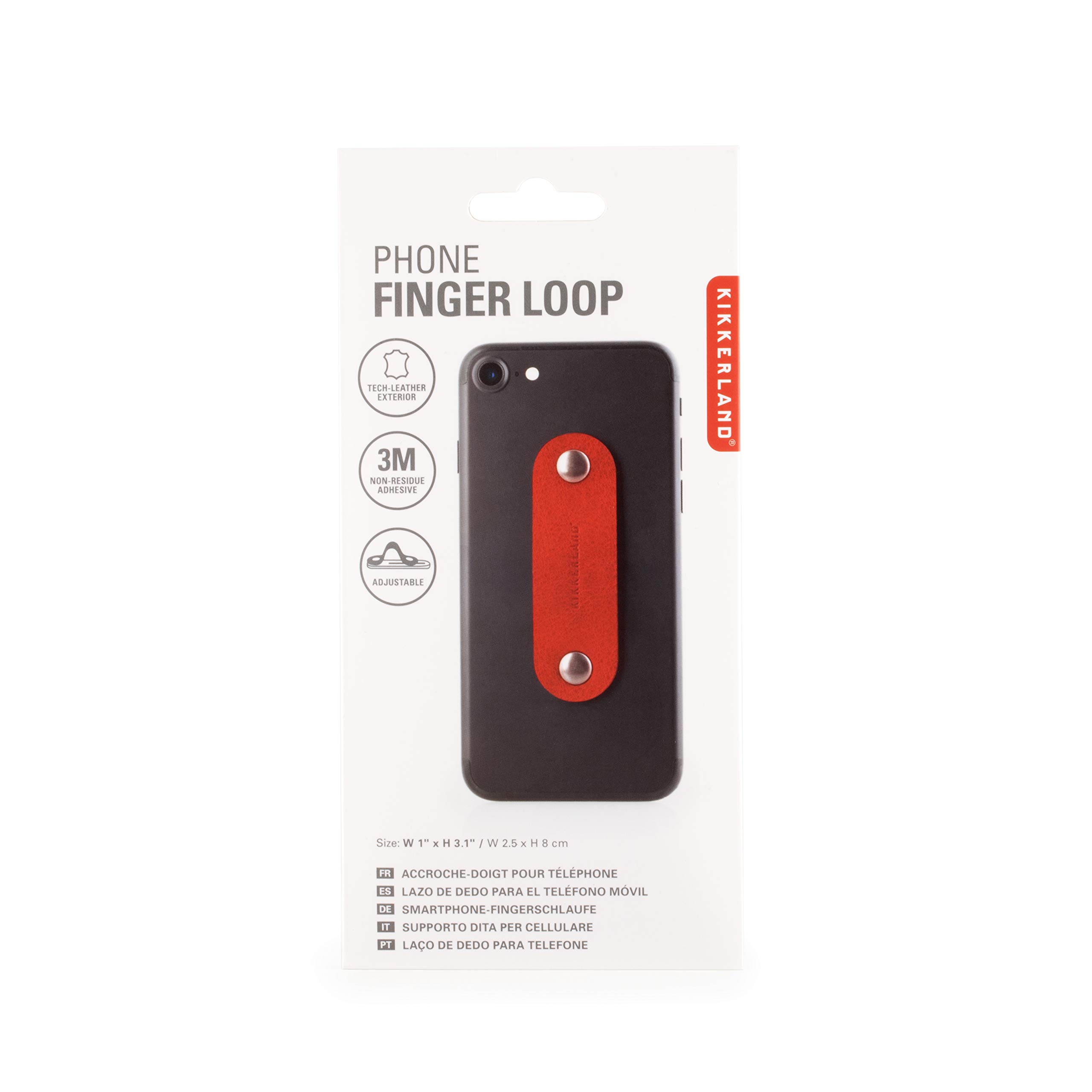 Phone Finger Loop Strap - Secure Grip Holder for Smartphones - Perfect for Running, Hiking & Everyday Use
