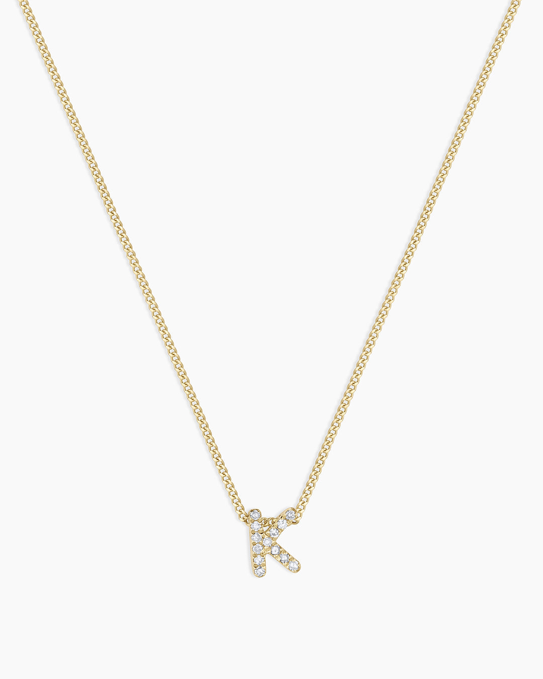 Diamond Alphabet Necklace - Personalized Initial Pendant Jewelry for Women - Perfect Gift for Birthday, Anniversary & Valentine's Day
