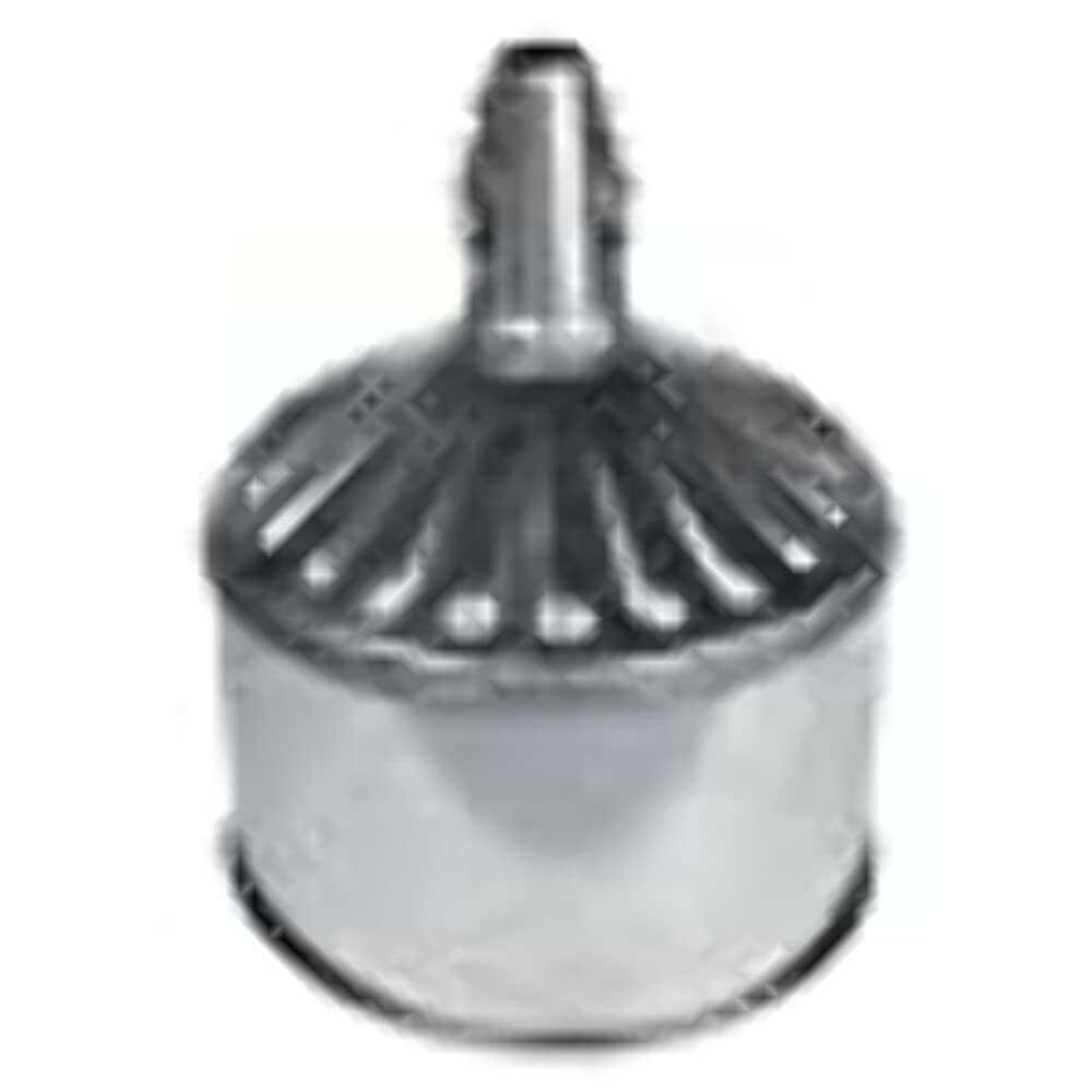 Funnel King 94464 8 Quart Fluted Lock-On Galvanized Funnel with Screen - 9 Inch Center Spout, Multi-Color for Automotive Fluids, Home Brewing & Industrial Use