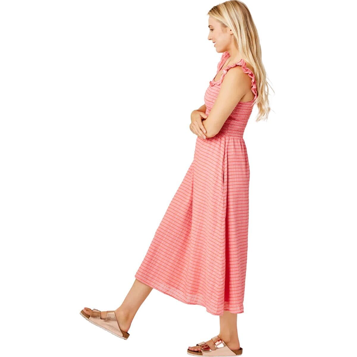 Carve Designs Women's Indie Dress - Flowy Boho Summer Dress with Pockets | Casual Beach Dress for Women | Perfect for Vacations, Date Nights & Outdoor Adventures