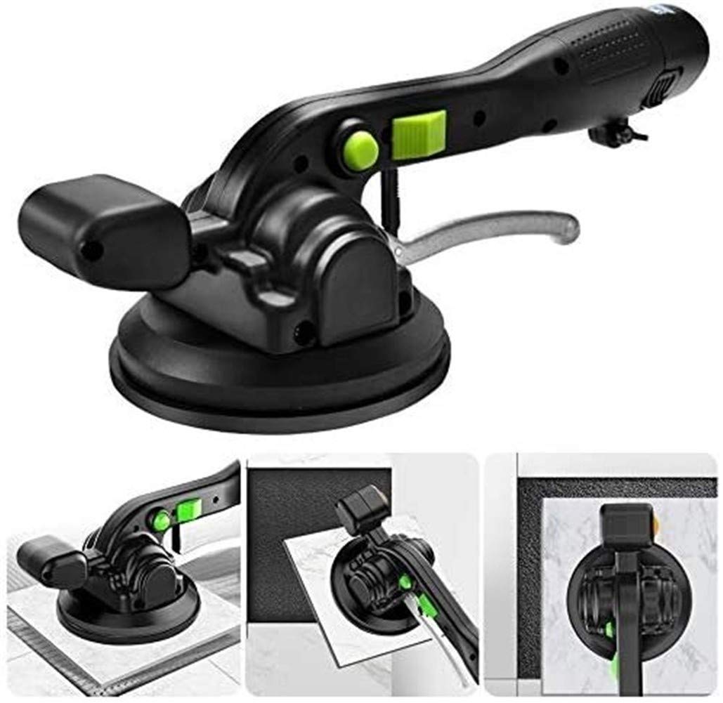 BJH Tile Vibration Hammer - Automatic Floor Tile Leveling Machine with 80kg Max Adsorption - Perfect for DIY Home Renovation & Professional Tile Installation Projects