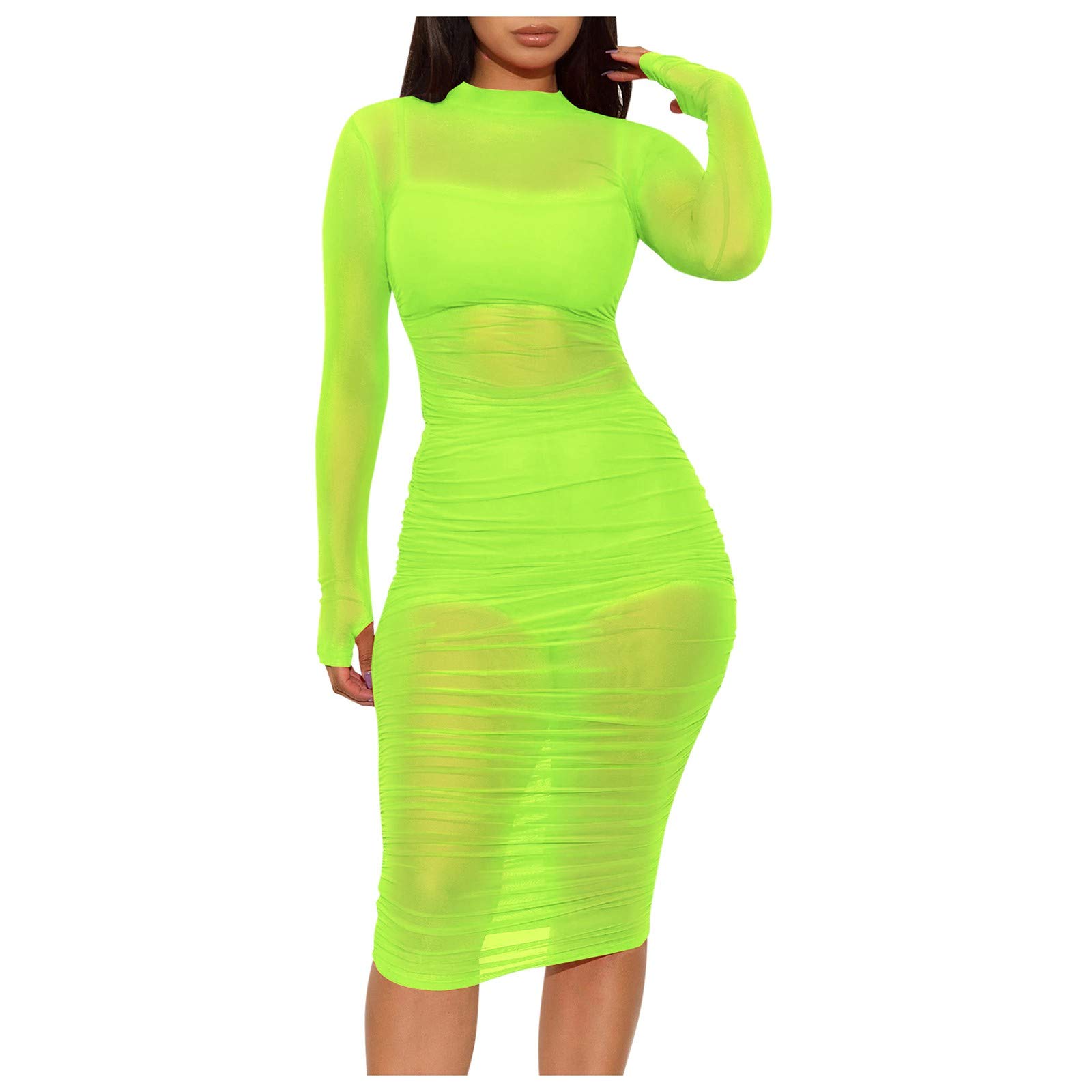 Women's Mesh Vest & Solid Dress Set - Slim Fit Clubwear Night Outfits for Teens & Ladies | Perfect for Parties, Casual Wear & Summer Fashion