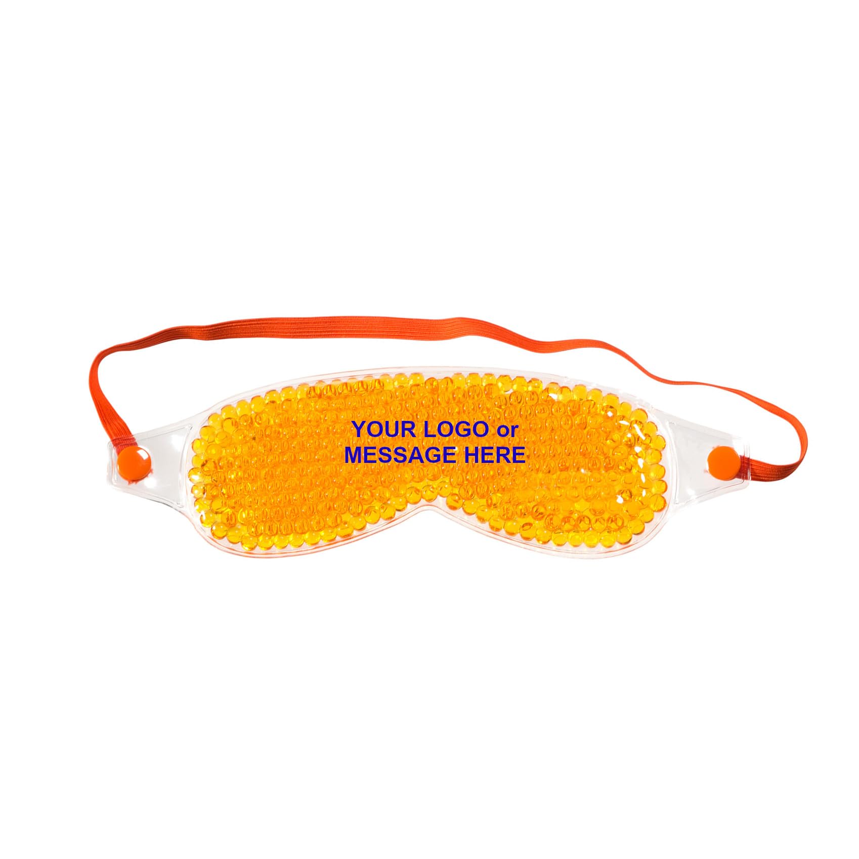 50-Pack Customizable Spa Face Mask with Aqua Pearls™ - Hot & Cold Therapy Packs for Relaxation - Personalized Logo/Text Imprint - Perfect for Massage, Skincare & Pain Relief
