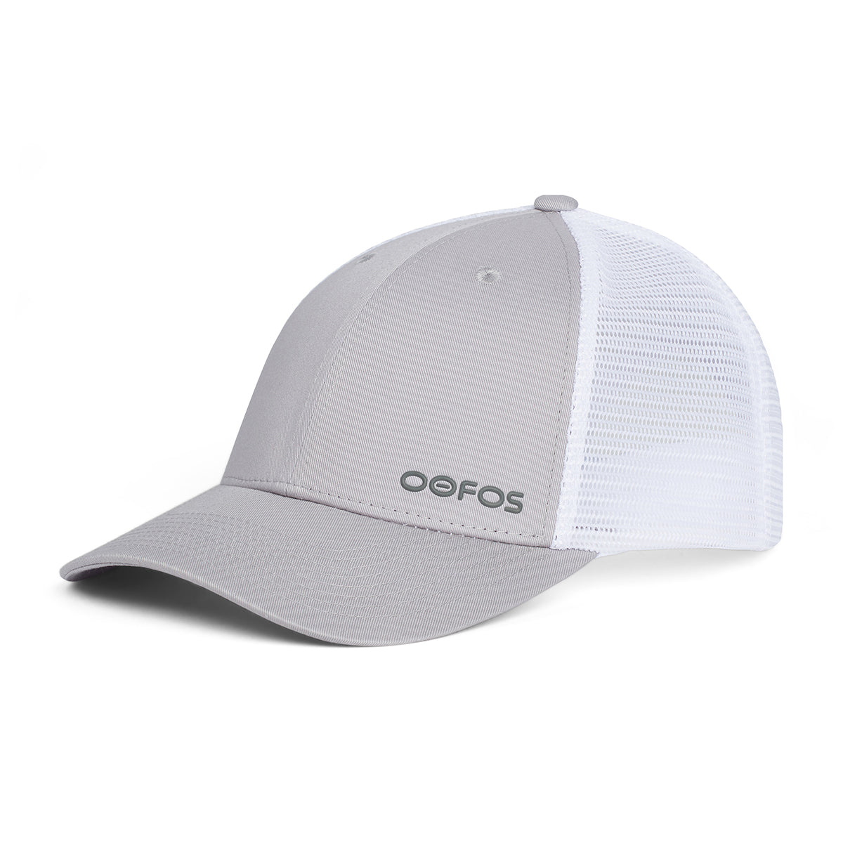 OOsnap Unisex Baseball Cap - White & Gray Adjustable Snapback Hat for Men & Women | Perfect for Outdoor Sports, Casual Wear & Street Fashion