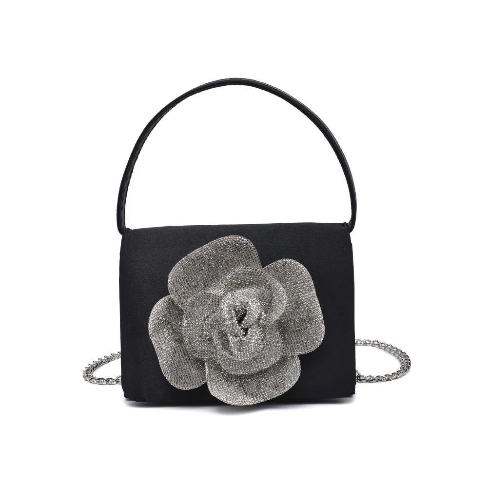 Elegant Itzel Evening Bag for Women - Clutch Purse with Rhinestone Detailing - Perfect for Parties, Weddings & Special Occasions