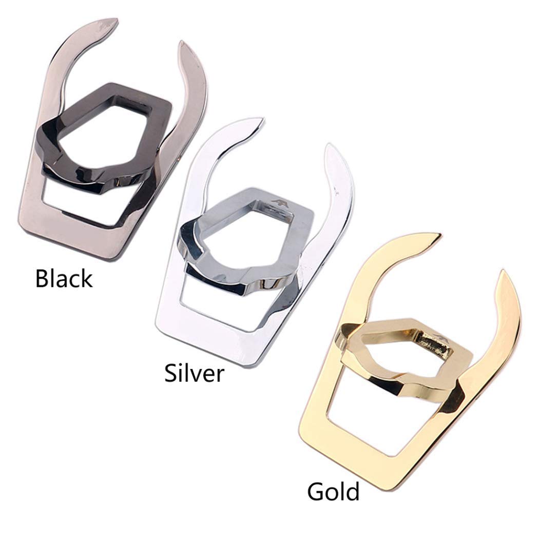 Premium Stainless Steel Foldable Pipe Stand Holder - Portable Cigar & Tobacco Pipe Rack Organizer Kit (Silver) - Perfect for Travel, Home Use & Smoking Enthusiasts