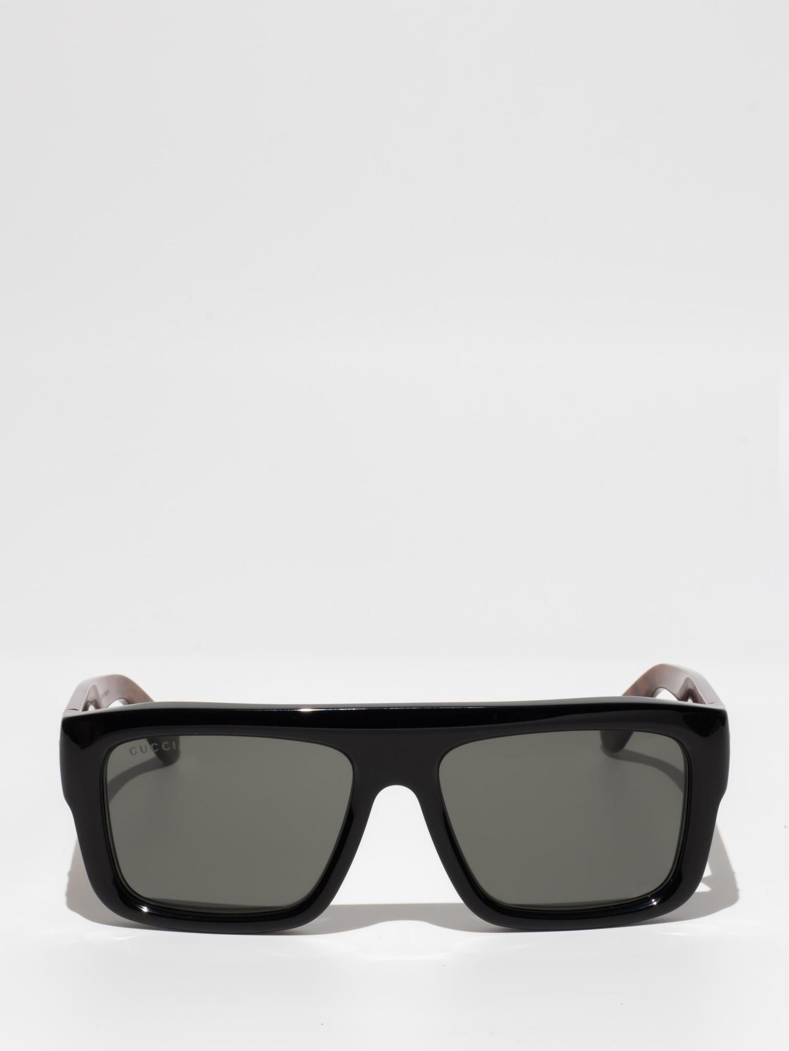 GUCCI GG1461S 001 Black Sunglasses for Women - Luxury Designer Shades with UV Protection - Perfect for Outdoor, Beach, and Fashion Accessories