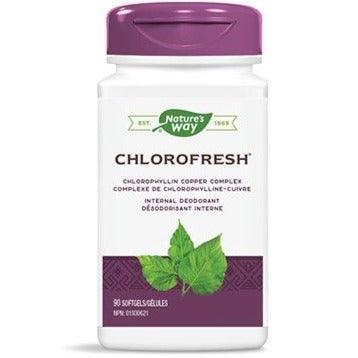 Nature's Way Chlorofresh Liquid Chlorophyll Supplement - 90 Softgels for Detox, Energy Boost & Fresh Breath - Supports Immune System & Digestion - Perfect for Daily Wellness Routine & Active Lifestyle