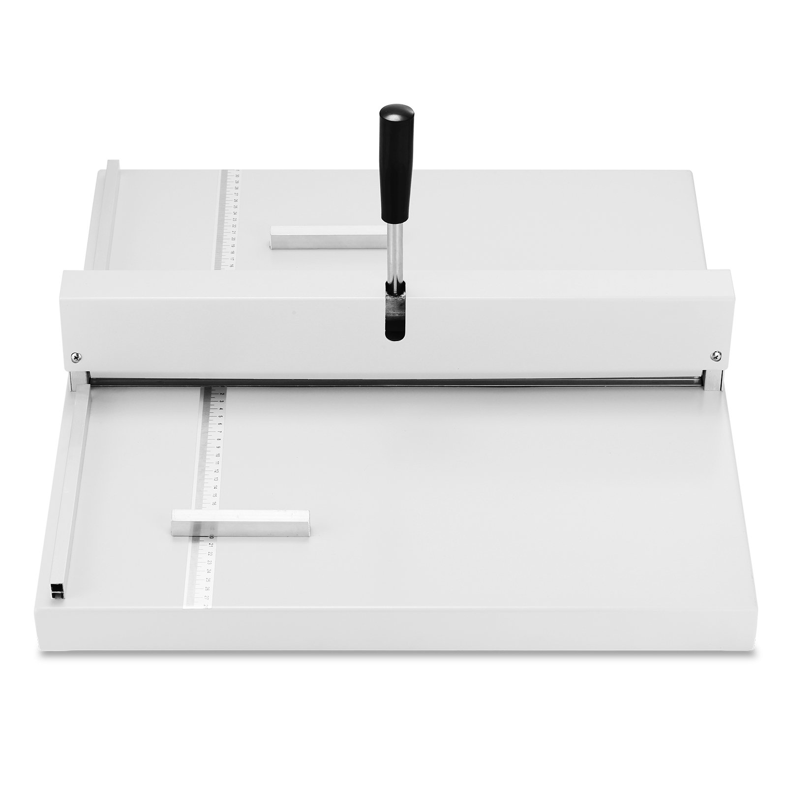 VEVOR 18 Inch Manual Paper Creaser Machine - Heavy Duty 460mm Creasing Tool with 2 Magnetic Blocks for A4 Cardstock & High Gloss Covers | Perfect for Bookbinding, Invitations & Craft Projects