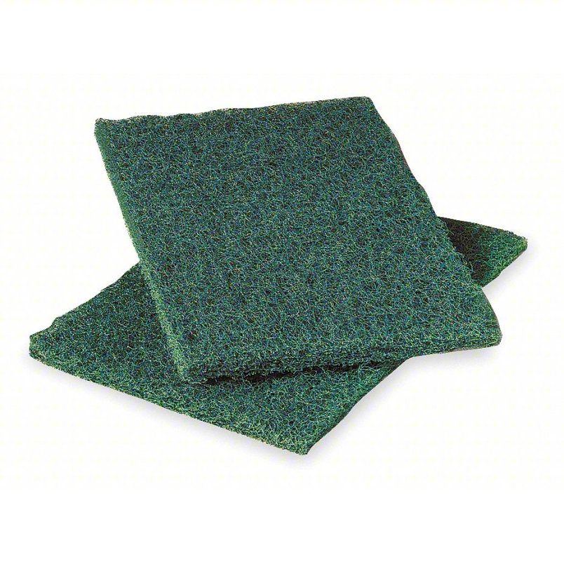 3M Medium Duty Green Scrub Pads - 60 Pack | Heavy Duty Cleaning Pads for Kitchen, Bathroom & Tough Stains | Commercial & Home Use Cleaning Supplies