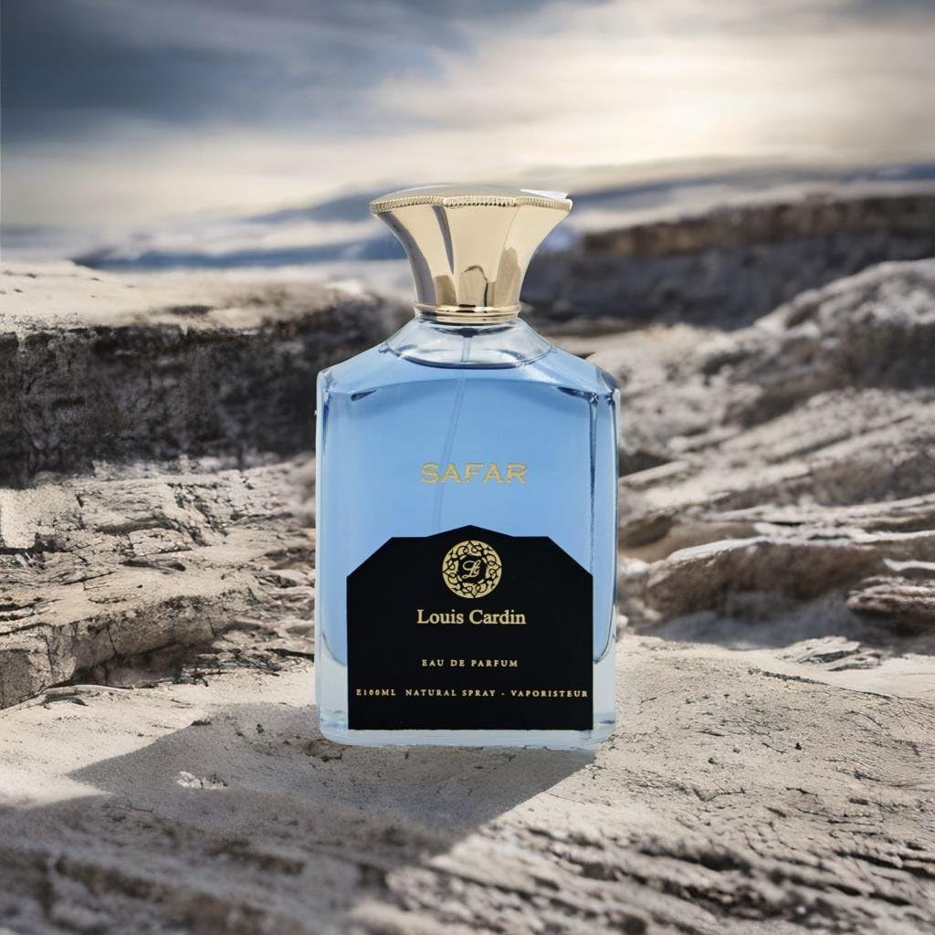 Louis Cardin Safar Eau De Parfum for Men - 100ml Long Lasting Cologne with Strong Fragrance | Luxury Men's Perfume Gift Set | Perfect for Date Night, Office & Special Occasions