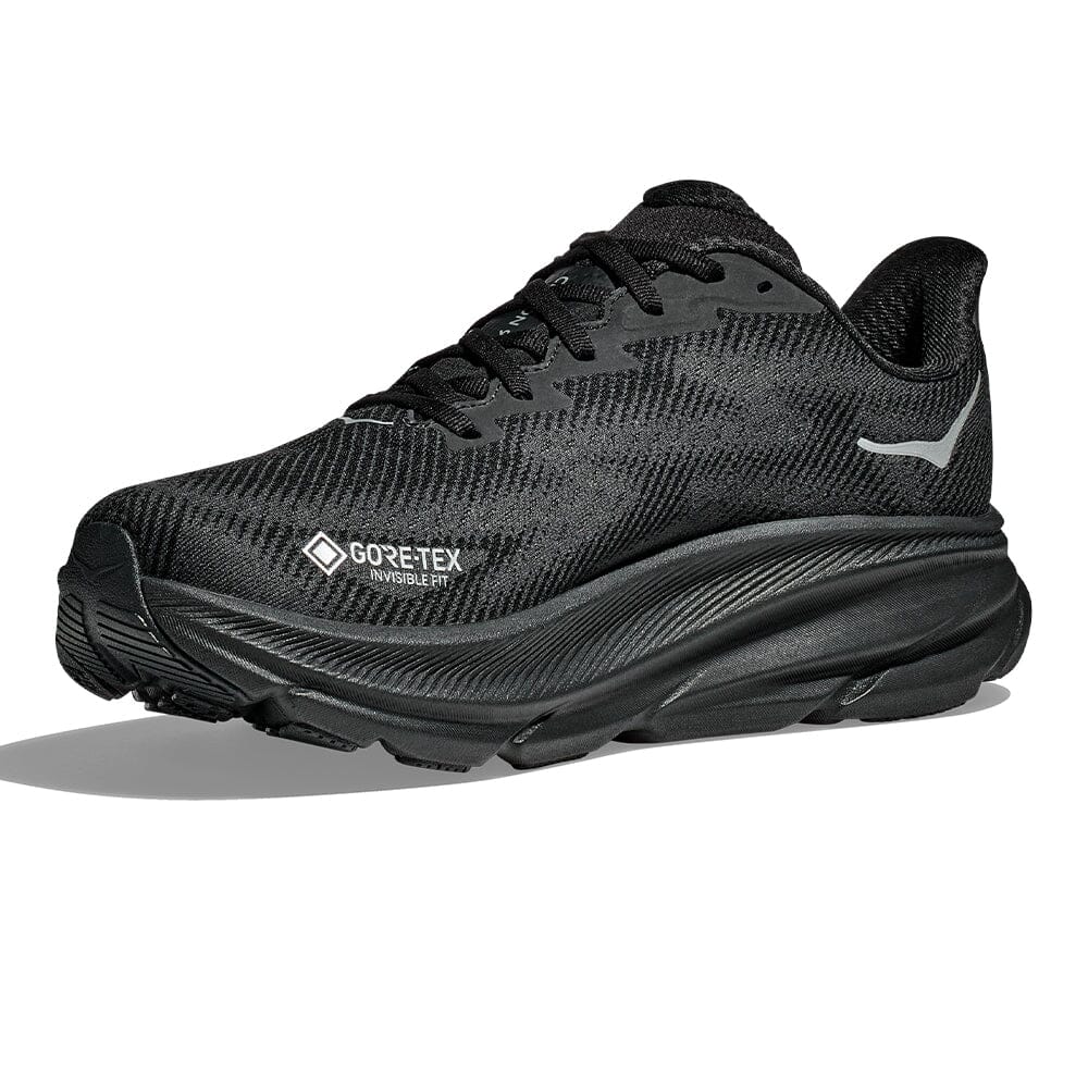 Hoka Men's Clifton 9 GTX Running Shoes - Waterproof Trail & Road Running Sneakers for Men - Lightweight Cushioned for Long Distance Jogging, Hiking & Outdoor Activities