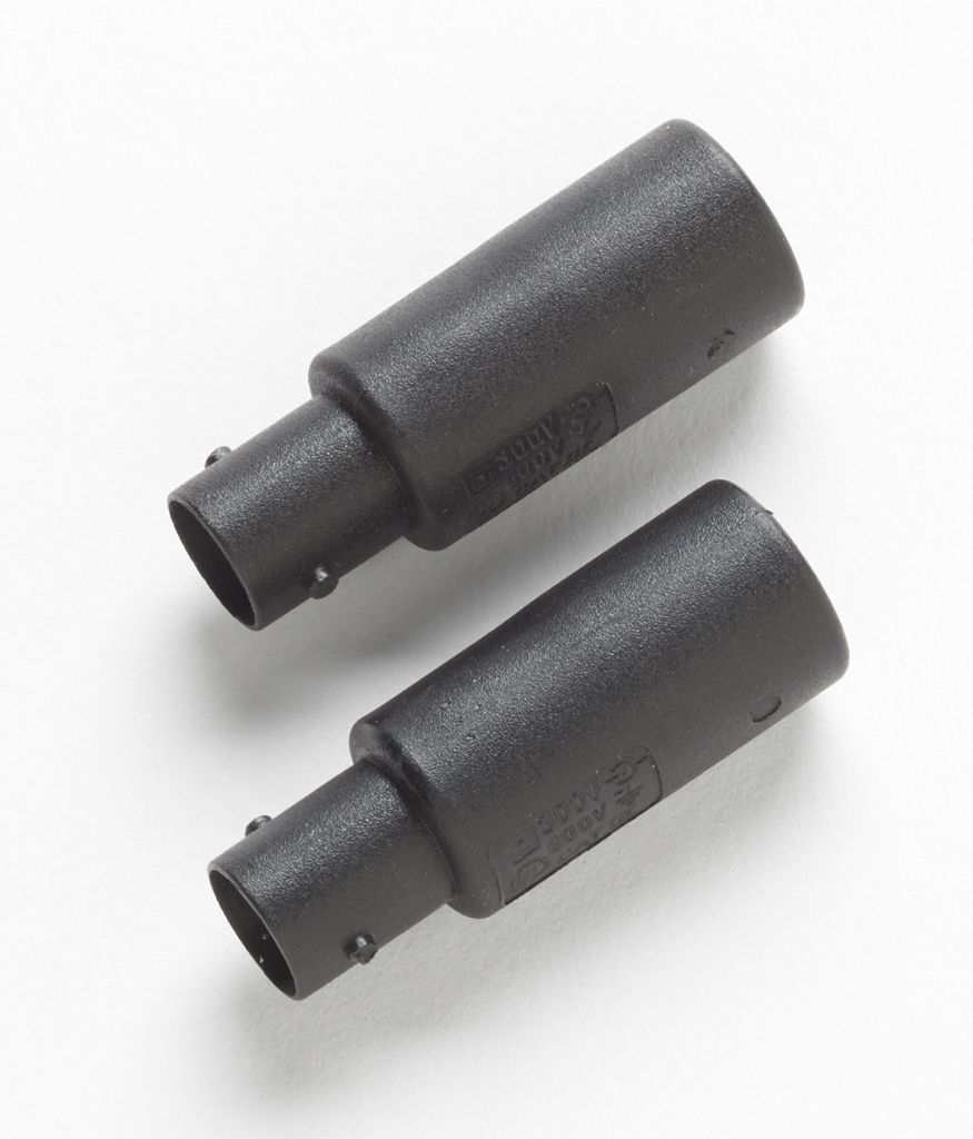 Fluke BB120 IV Banana to BNC Adapter Set of 2 - Premium Test Lead Connectors for Multimeters & Oscilloscopes - Perfect for Electronics Testing, Lab Equipment & Industrial Applications