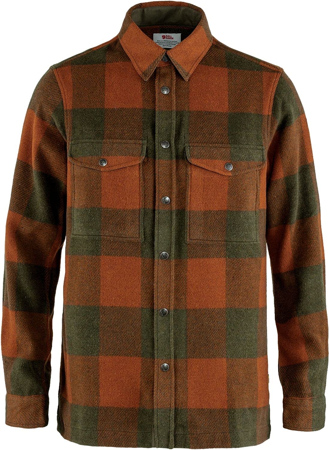 Fjallraven Canada Shirt for Men - Classic Outdoor Button-Up Shirt for Hiking, Camping & Casual Wear