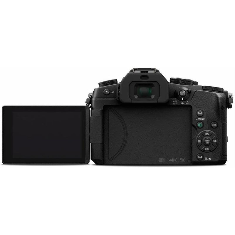Panasonic Lumix G85 16MP Mirrorless Camera with 12-60mm Lens Kit - 4K Video, 5-Axis Stabilization for Vlogging, Travel & Photography