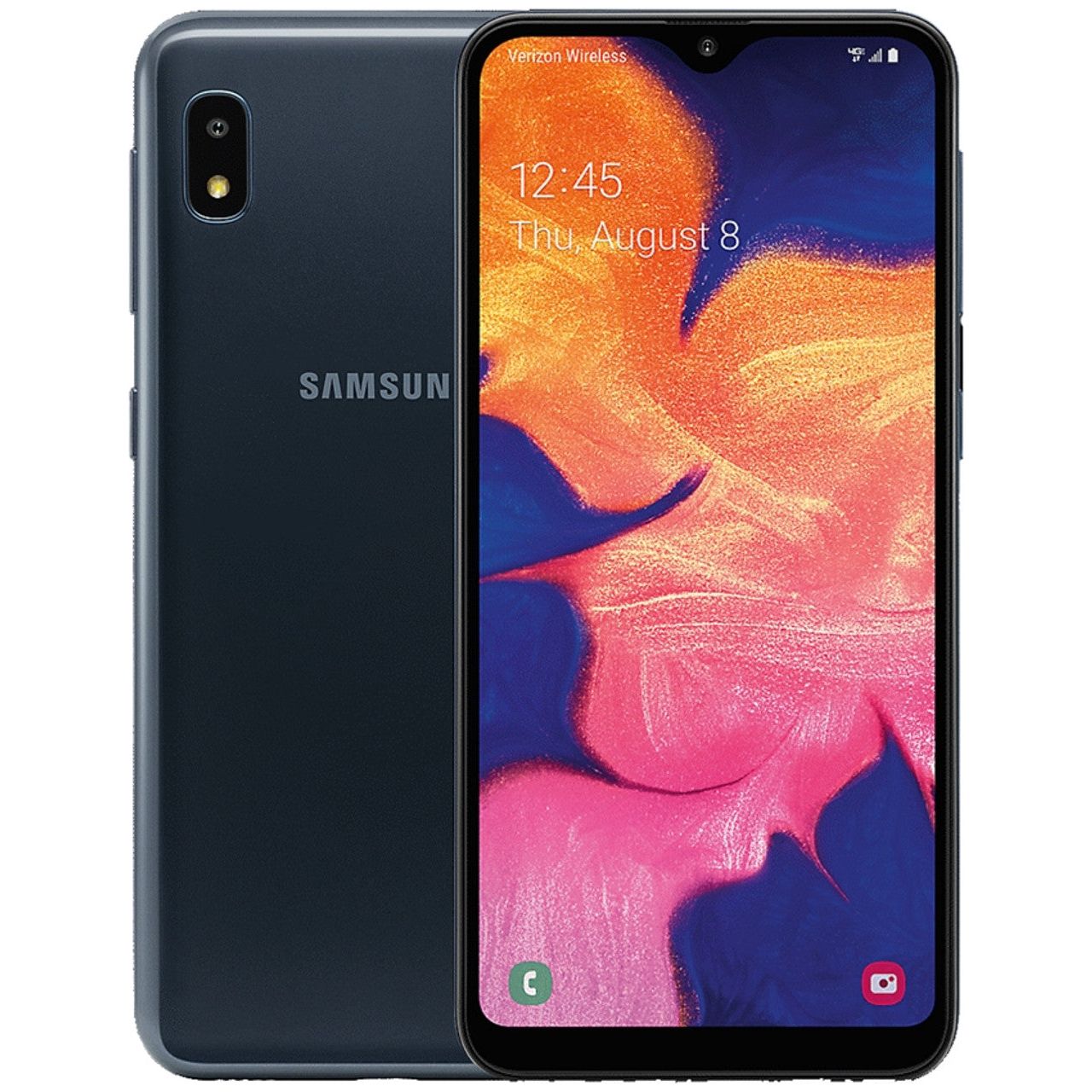 Samsung Galaxy A10e 32GB Unlocked Smartphone - Black (Verizon CDMA Compatible) for Streaming, Gaming & Everyday Use