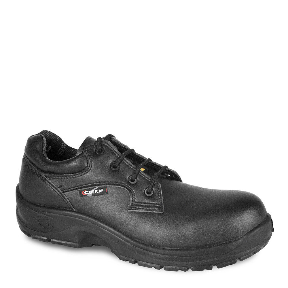 Cofra Solid SD Unisex Vegan Composite Toe Work Shoes - Lightweight Safety Footwear for Construction, Warehouse & Industrial Workers